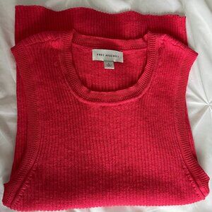 Womens bright red Tank